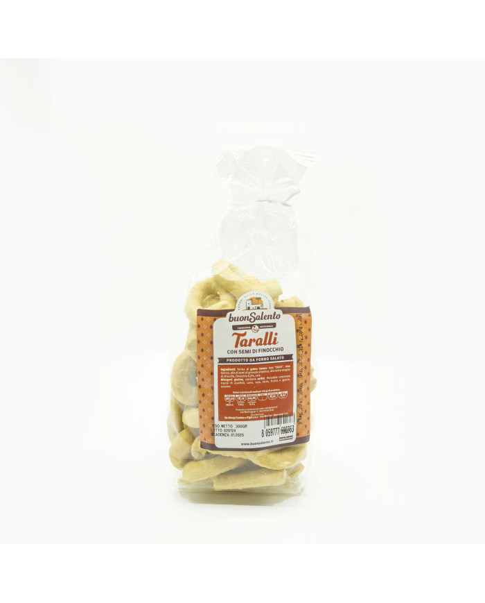 taralli semi di finocchio - 300gr