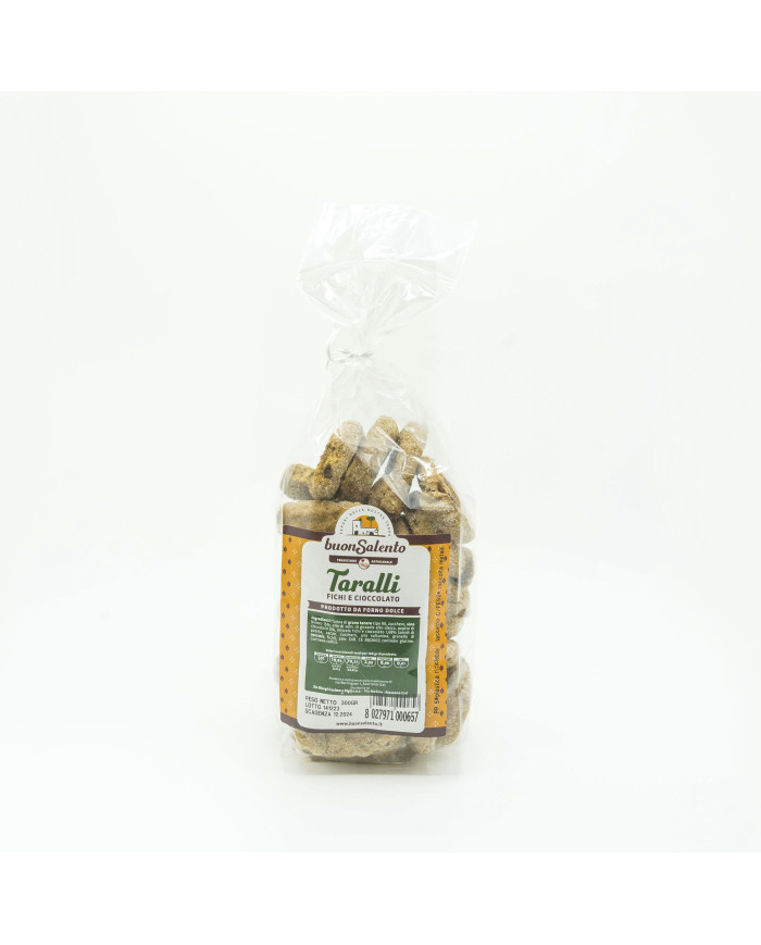 taralli fichi e cioccolato - 300gr