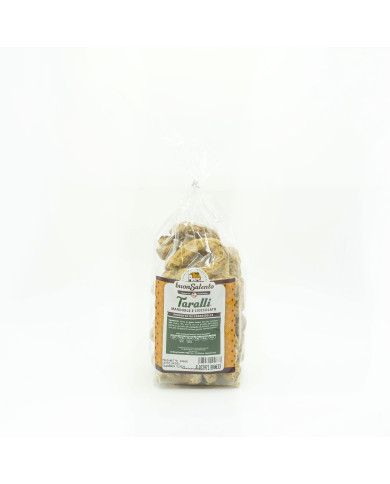 taralli mandorle e cioccolato - 300gr