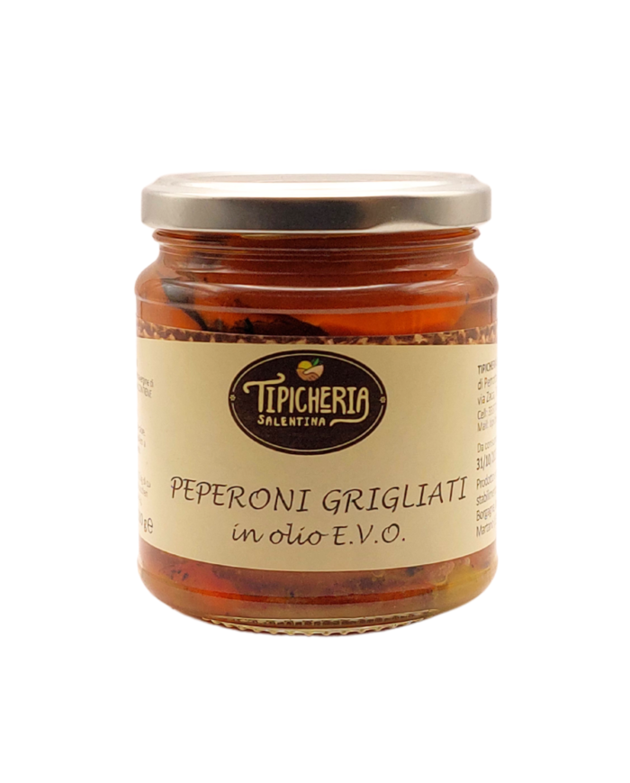 PEPERONI GRIGLIATI IN OLIO E.V.O.