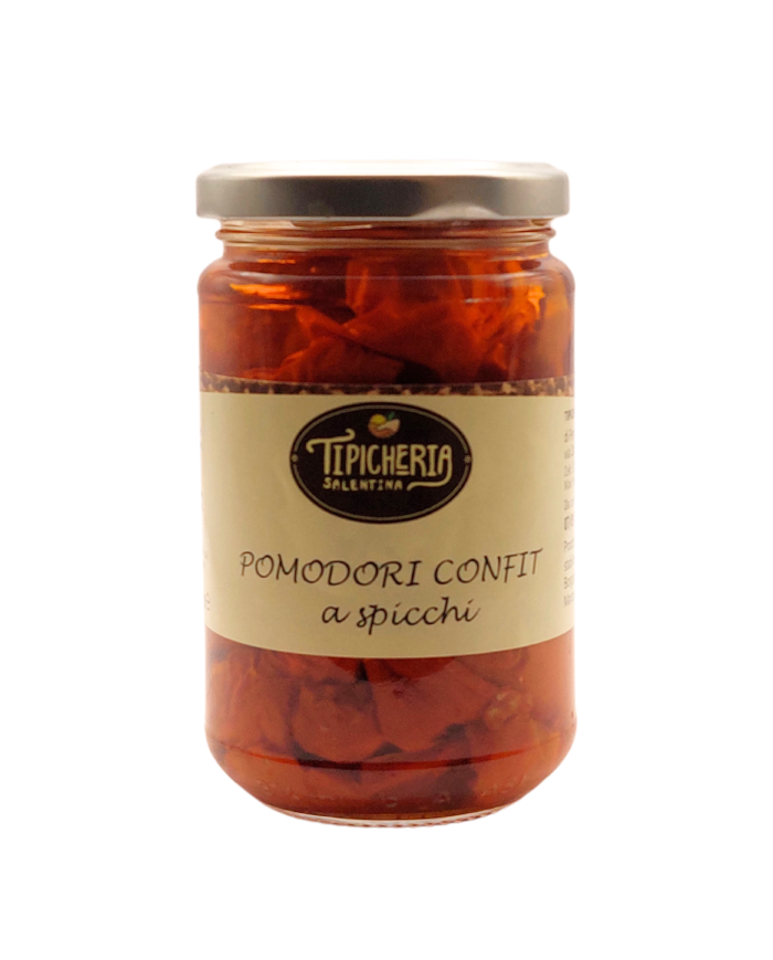 pomodorini confit a spicchi - 280gr