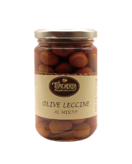 olive leccine aromatizzate al mirto - 300gr