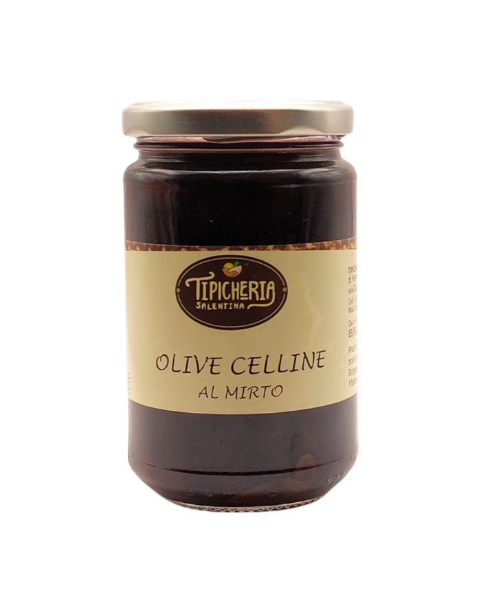 OLIVE CELLINE AROMATIZZATE AL MIRTO