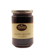 olive celline aromatizzate al mirto - 300gr