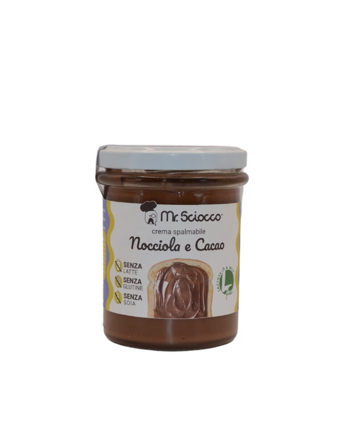 crema spalmabile nocciola e cacao - 200gr