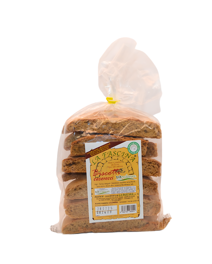 BISCOTTI CASERECCI INTEGRALI TRITORDEUM