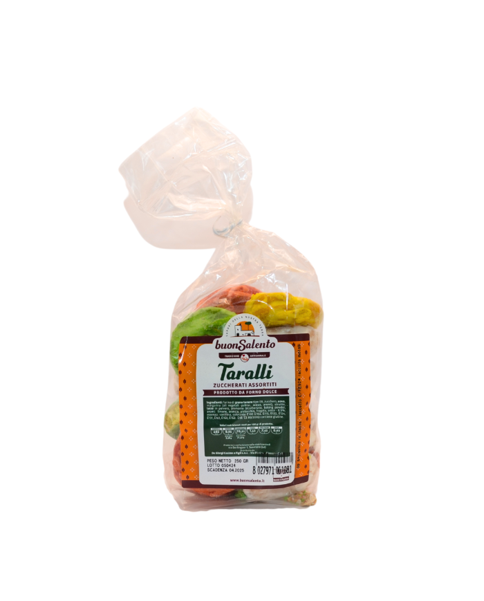 Sugar-Glazed Rainbow Taralli