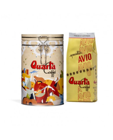 QUARTA CAFFÈ BARATTOLO CON MISCELA AVIO ORO