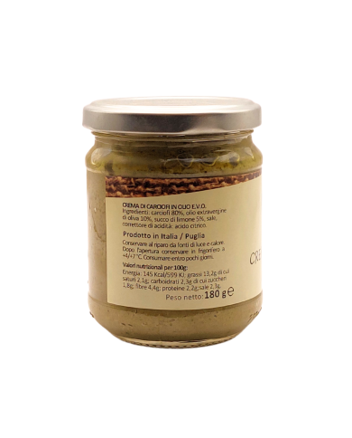CREMA DI CARCIOFI IN E.V.O.