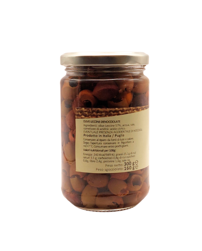 olive leccine denocciolate - 300gr
