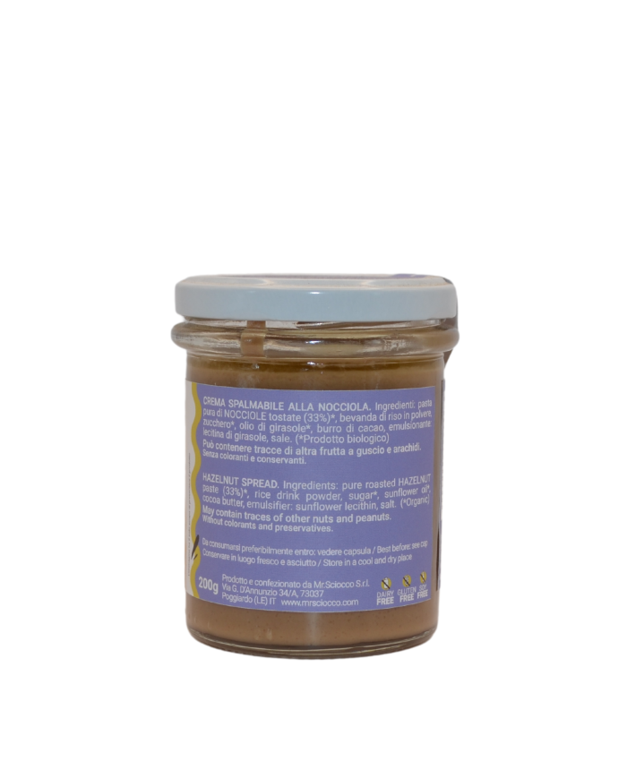crema spalmabile nocciola - 200gr