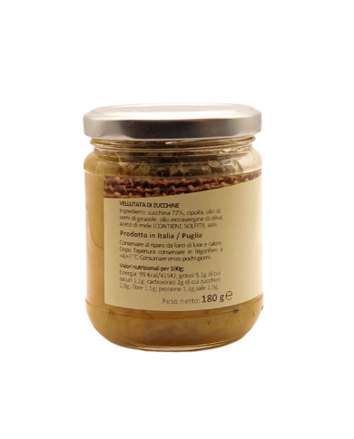 vellutata di zucchine - 180gr