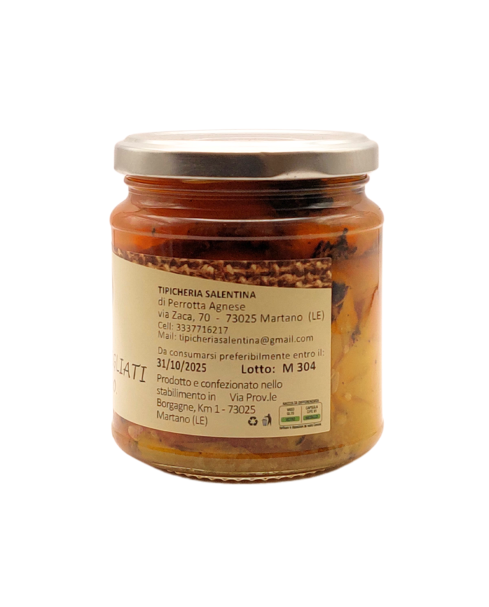 PEPERONI GRIGLIATI IN OLIO E.V.O.