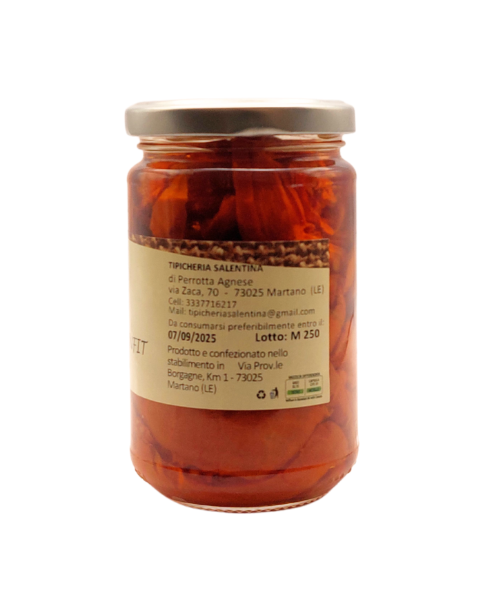 pomodorini confit a spicchi - 280gr