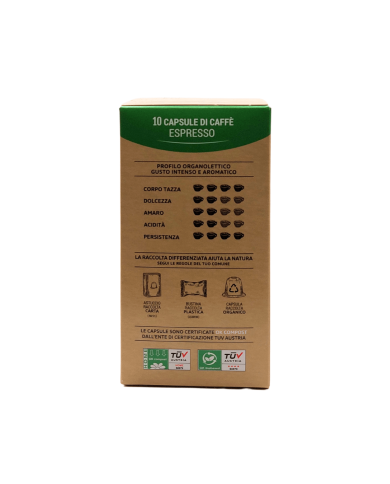 quarta caffe capsule compostabili
