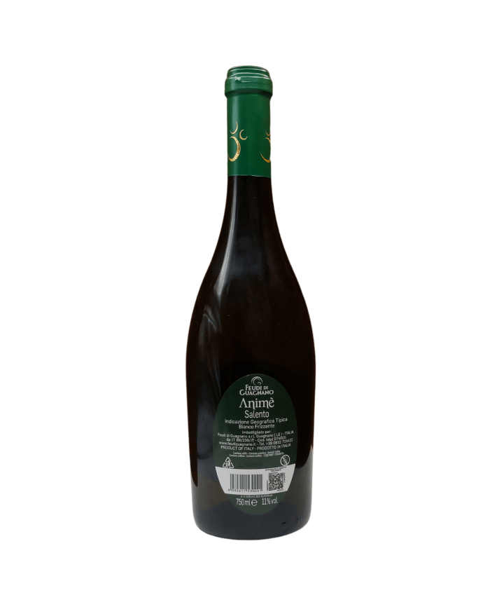Animè Natural Sparkling White Wine Salento I.G.P.