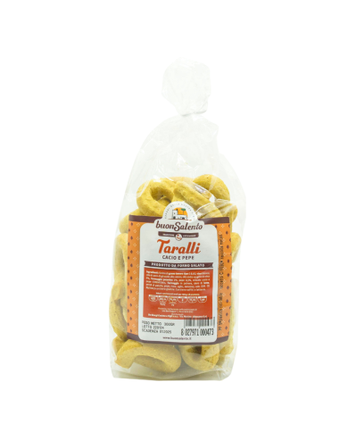 taralli cacio e pepe - 300gr