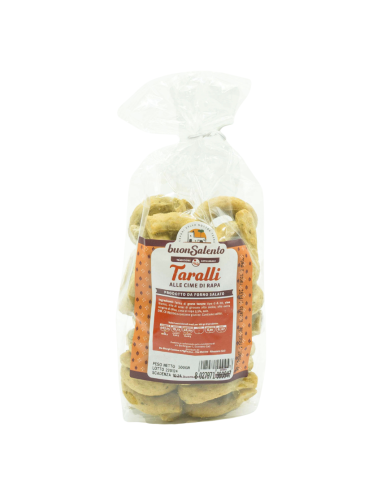 taralli alle cime di rapa - 300gr