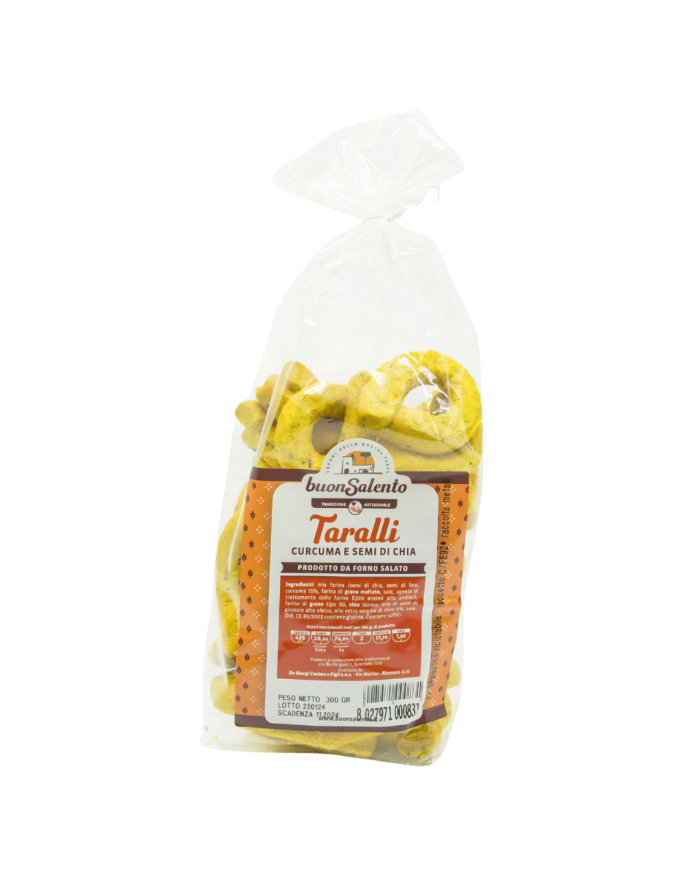 taralli curcuma e semi di chia