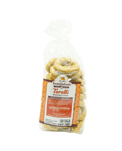 taralli mandorle e pepe - 300gr