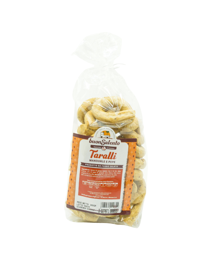 taralli mandorle e pepe