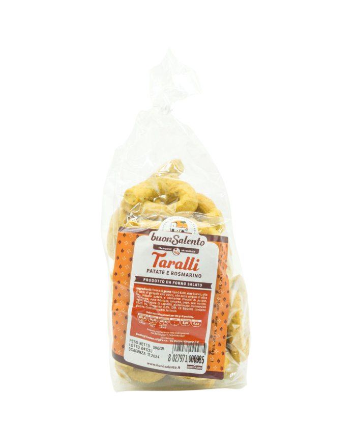 taralli patate e rosmarino