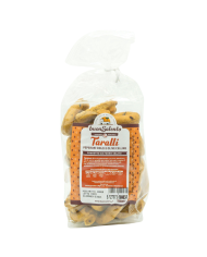 taralli peperoni dolci e olive celline - 300gr