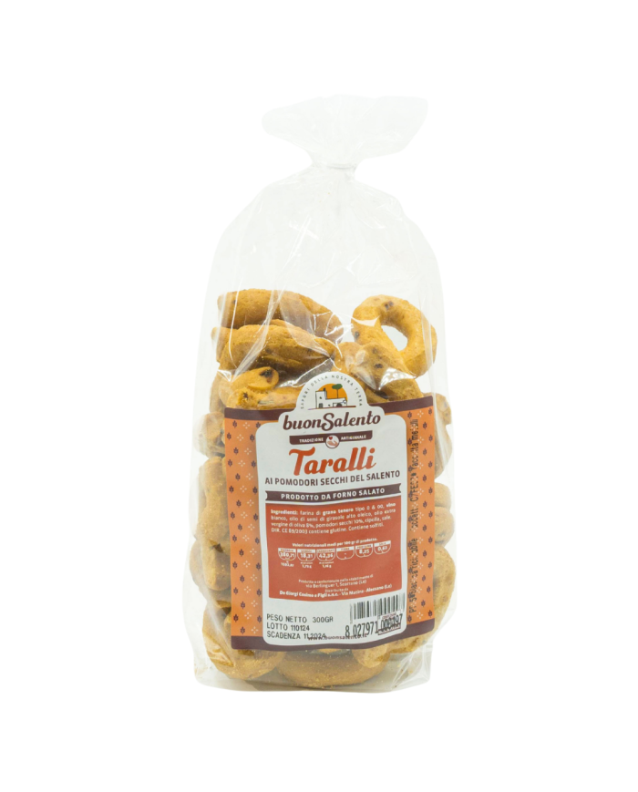 taralli pomodori secchi - 300gr