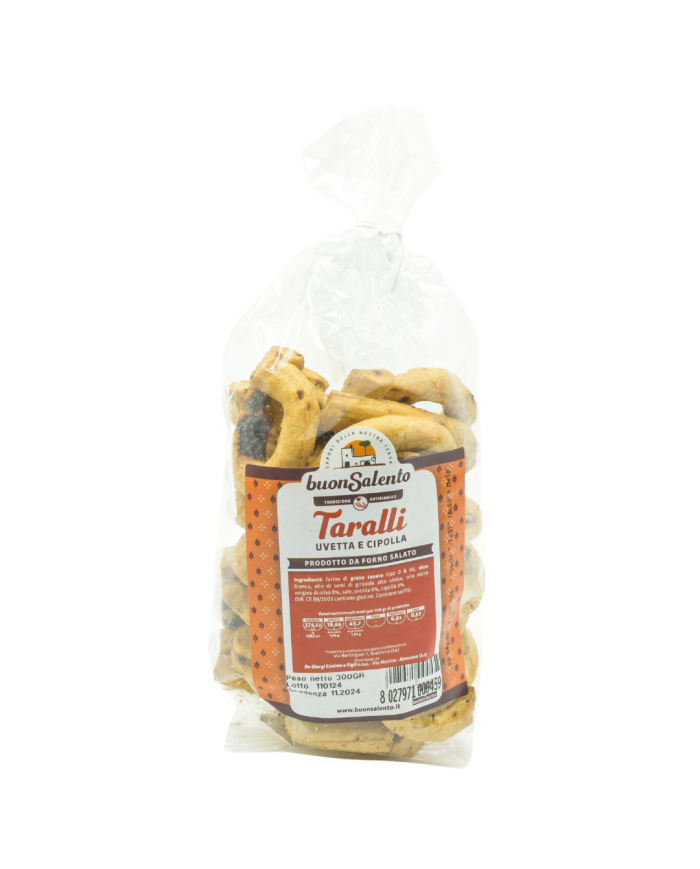 taralli uvetta e cipolla