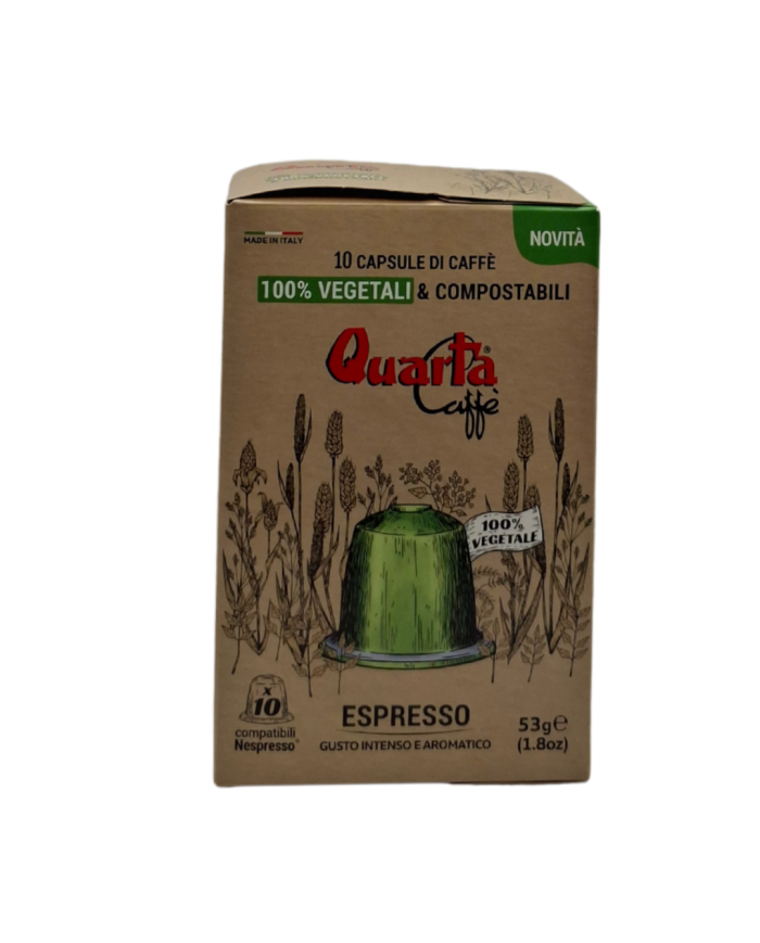 quarta caffe capsule compostabili