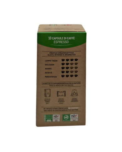 quarta caffe capsule compostabili