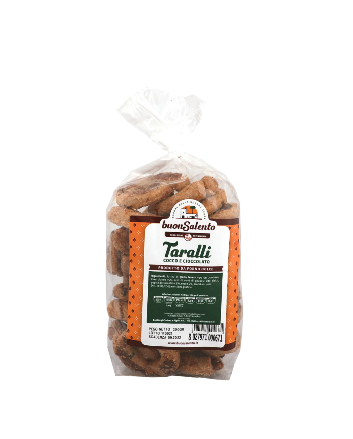 Coconut and Chocolate Taralli