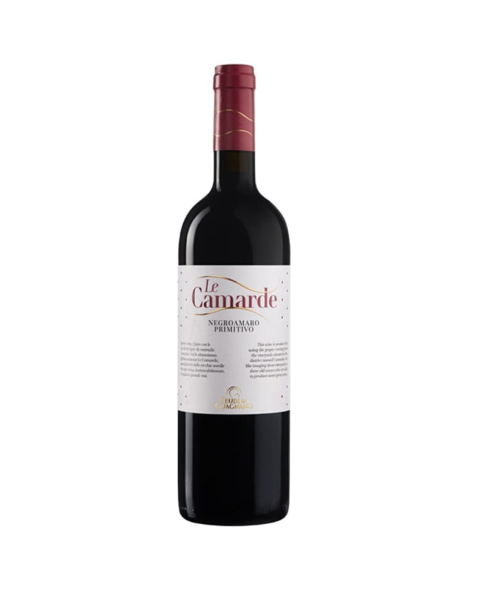 le camarde igp salento negroamaro primitivo