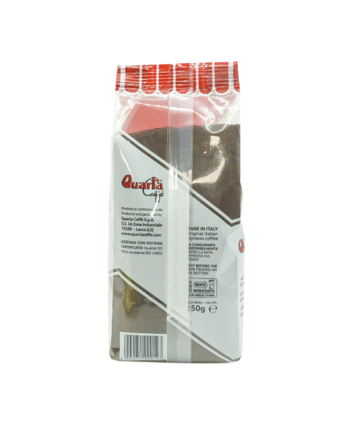 quarta caffe miscela rossa - macinato 250gr