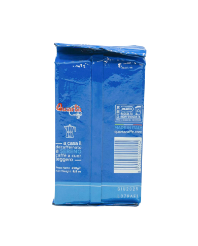 quarta caffe sereno decaffeinato - macinato 250gr