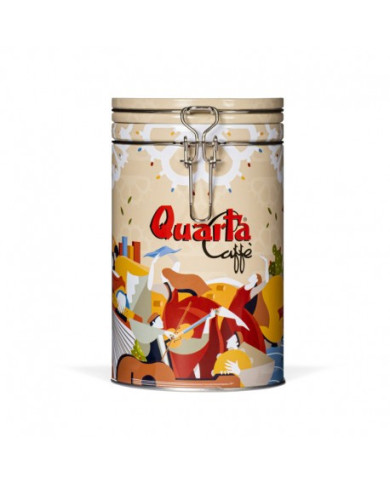 Barattolo con Miscela Caffè Macinato Avio Oro