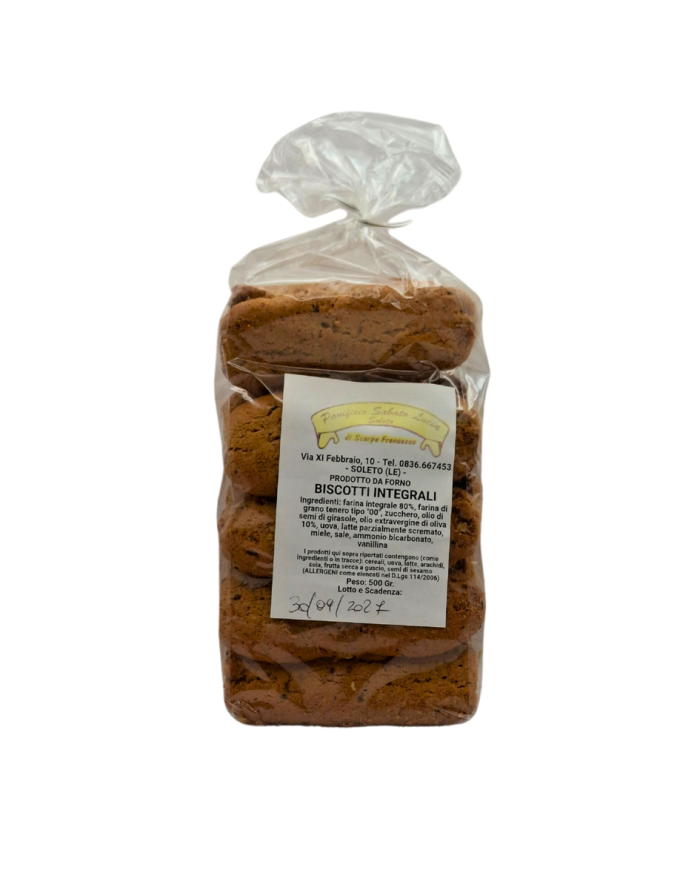 Biscotti Integrali