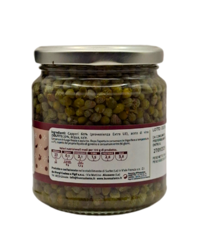 capperi piccolissimi all aceto di vino