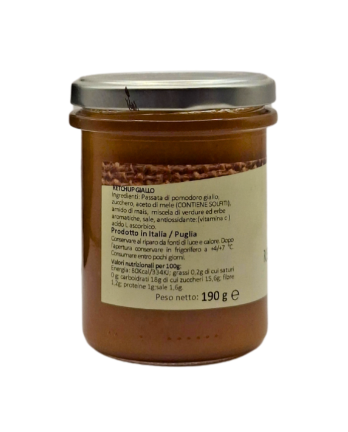 ketchup giallo salentino